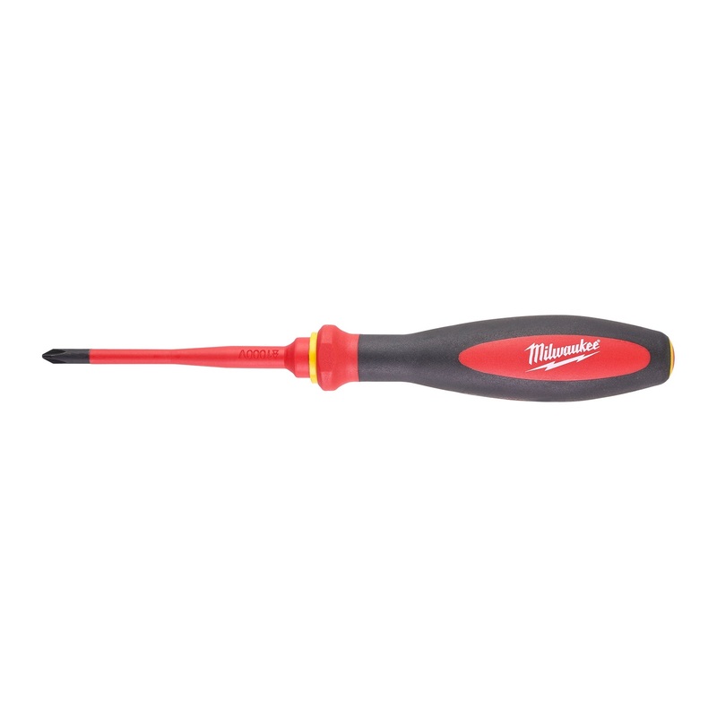 Milwauke VDE Slim Screwdriver PH1 x 80mm 4932471448