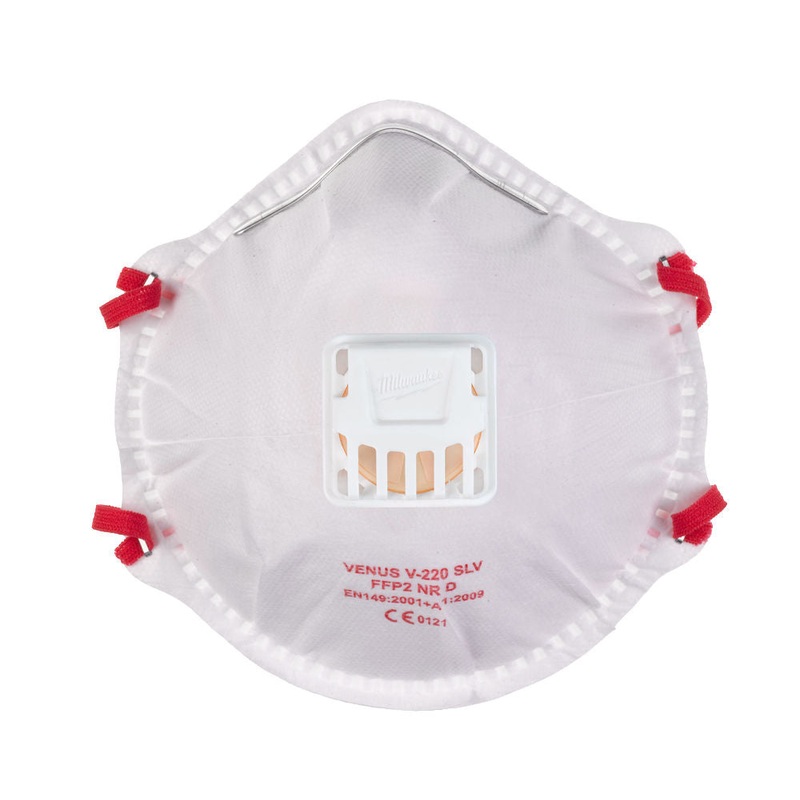 Milwaukee FFP3 Respirator with Gasket 4932471906 - 10pc