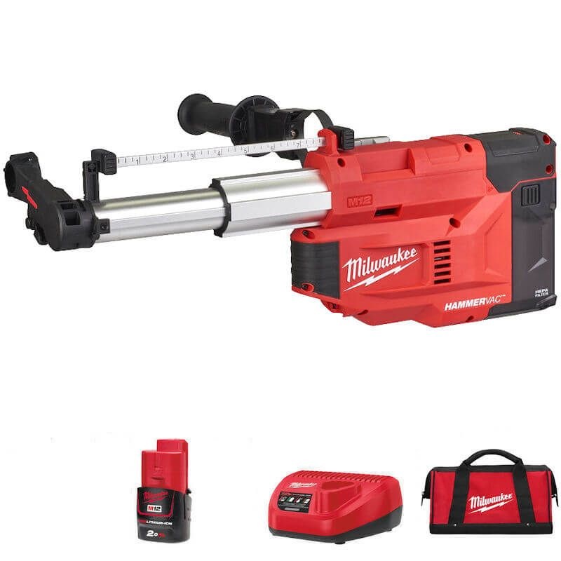 Milwaukee M12 Fuel UDEL-201B L-Class Universal Dust Extractor 4933471462