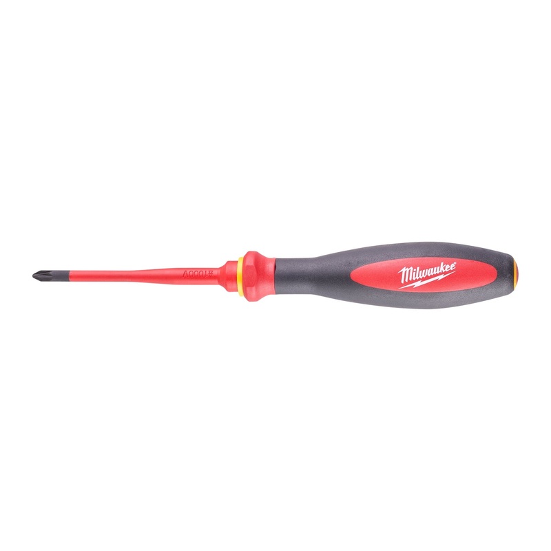 Milwaukee VDE Slim Screwdriver PZ1 x 80mm 4932471450