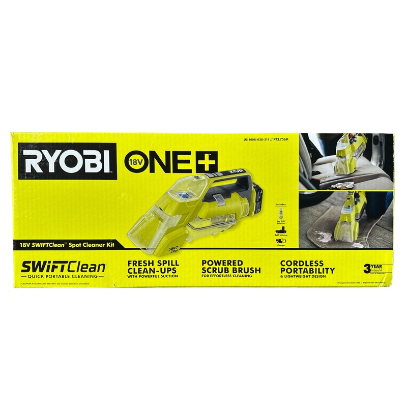 ONE+ 18-Volt SWIFTClean Spot Cleaner Kit with 2.0 Ah Battery and Charger