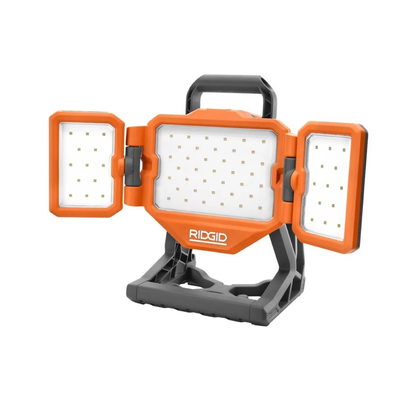 RIDGID 18V Cordless Hybrid LED Panel Light (Tool Only) - Factory Reconditioned