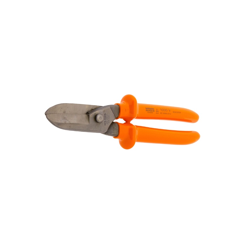 Boddingtons Electrical Electrical Insulated Pattern Tin Snips 250mm Length 124500