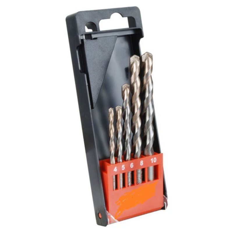 C.K Avit Masonry Drill Bit Set - 5 piece set: 4-10mm - AV08010