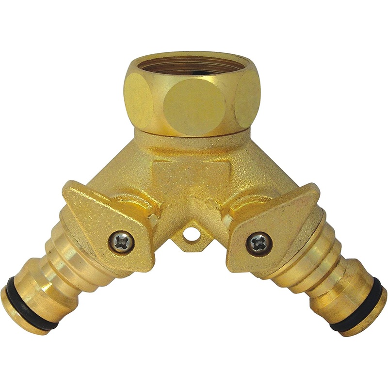 C.K Watering Systems 2 Way Tap Connector 3/4" - G7918