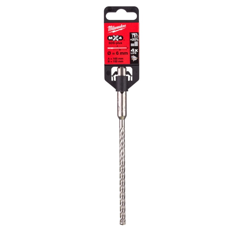 Milwaukee MX4 Hammer Drill Bit SDS Plus