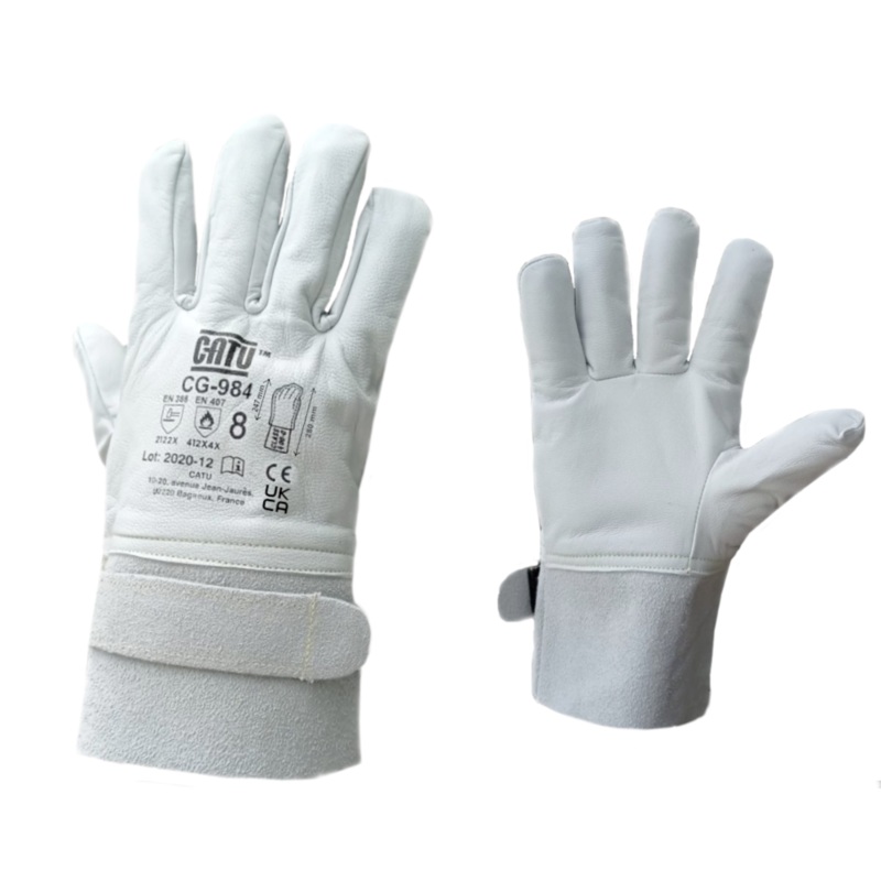 Boddingtons Electrical CATU Short Leather OverGloves for Short Low Voltage Insulating Gloves - CG-984