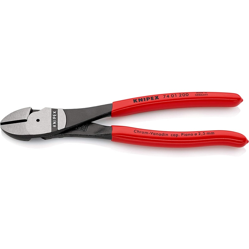 Knipex High Leverage Diagonal Cutter 200mm - 74 01 200