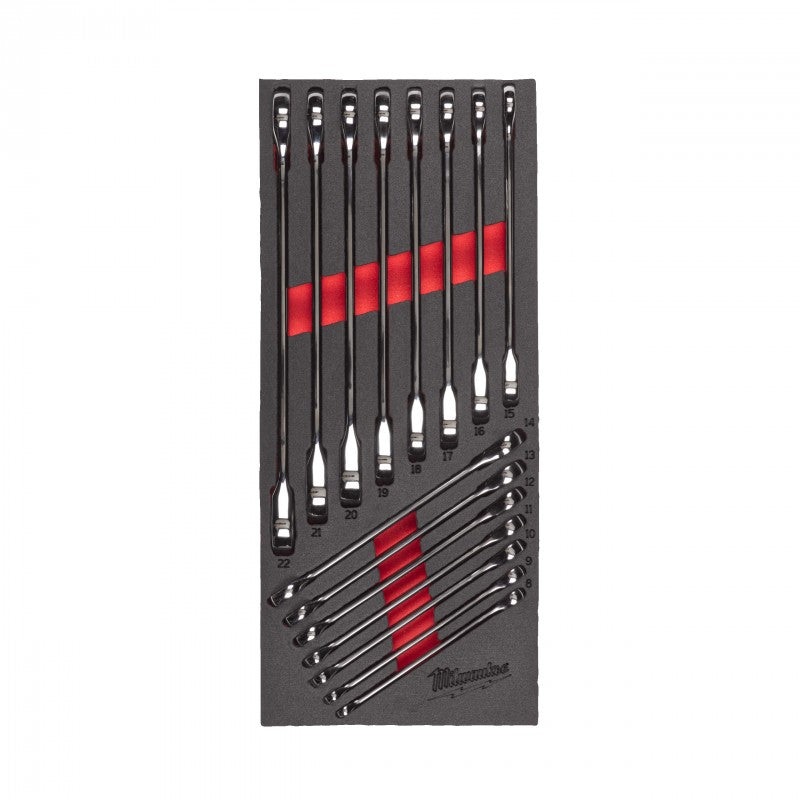 Milwaukee Flex Head Spanner set 15pc - 4932479829