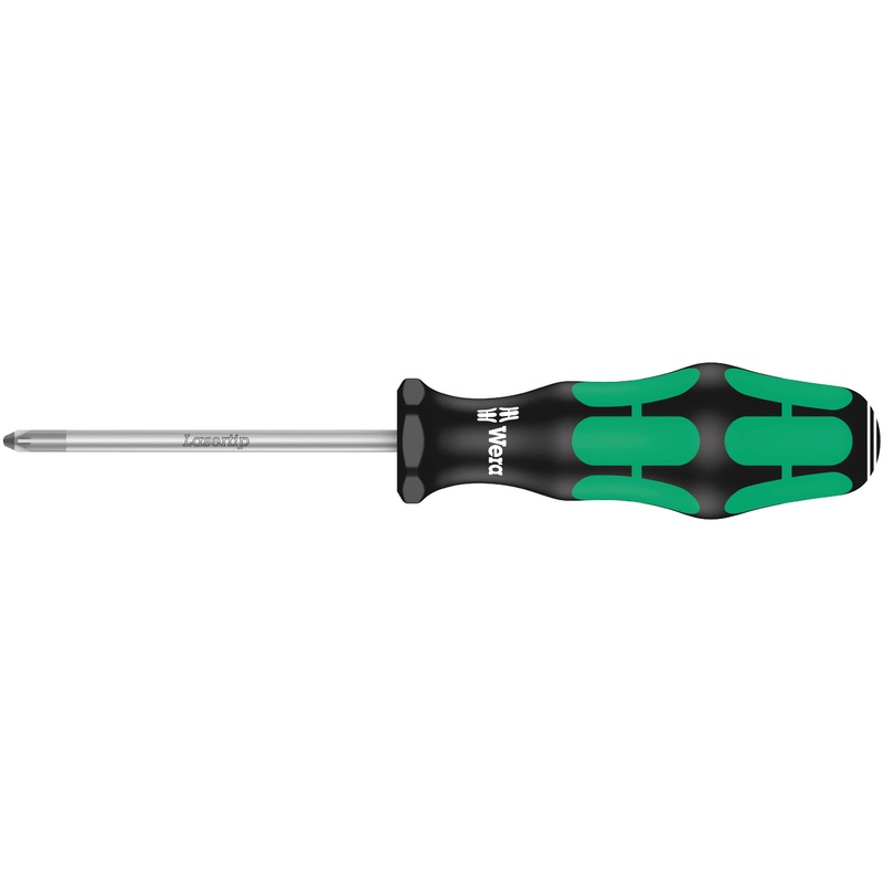 Wera 355 PZ Screwdriver for Pozidriv screws, PZ 1 x 80 mm