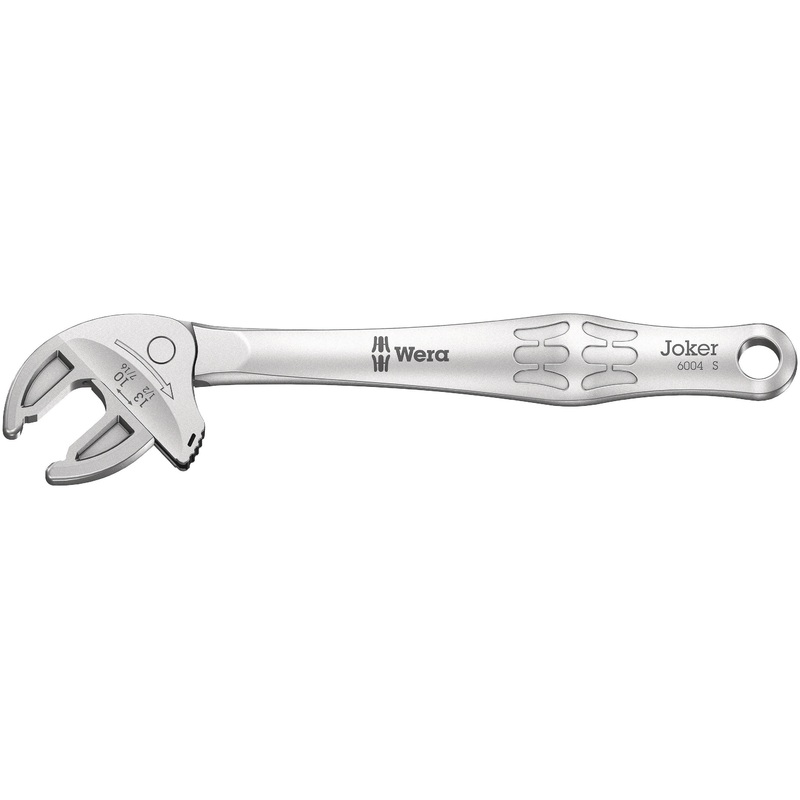 Wera 6004 Joker S self-setting spanner, 10-13 x 7/16-1/2" x 154 mm