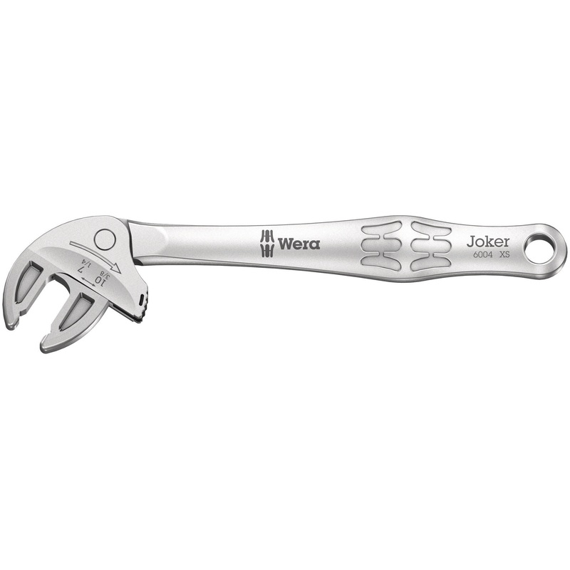 Wera 6004 Joker XS self-setting spanner, 7-10 x 1/4-3/8" x 117 mm