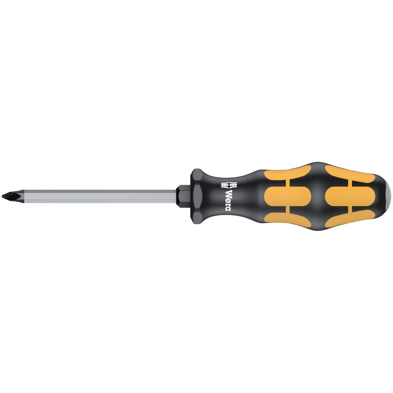 Wera 918 SPZ Screwdriver for Pozidriv screws, PZ 2 x 100 mm
