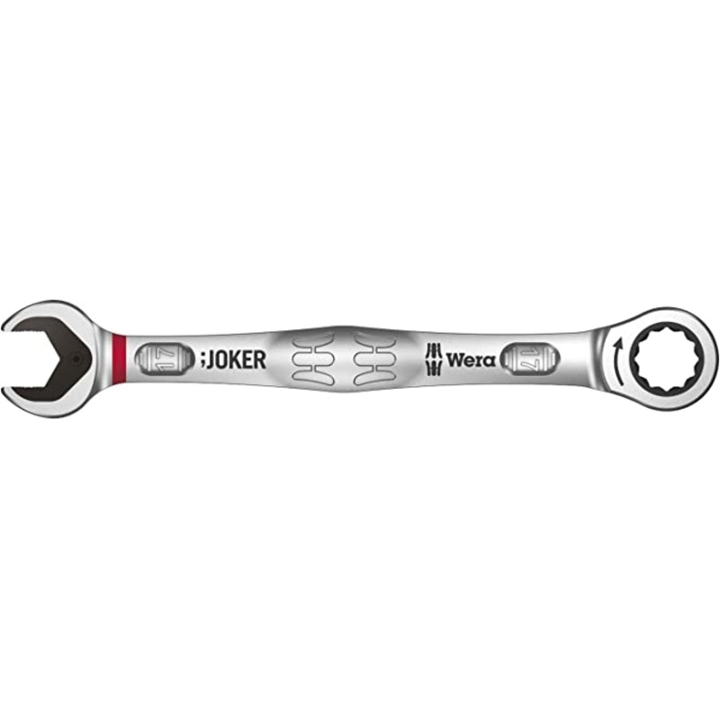 Wera Joker Combination Ratchet Spanner, 17 mm, 05073277001