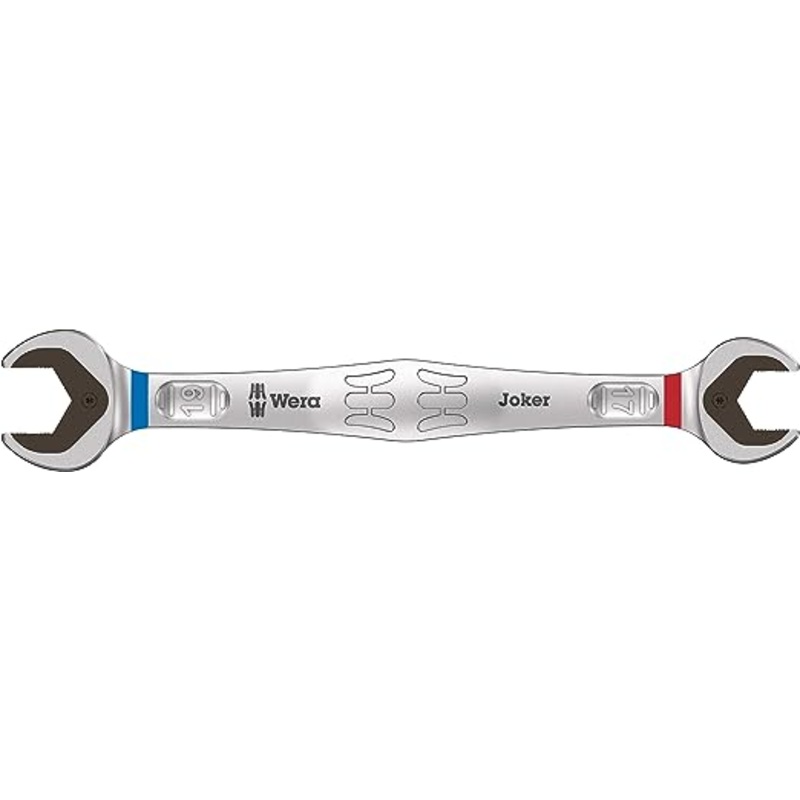 Wera Joker Double Open-End Spanner, 17/19 mm, 05003765001