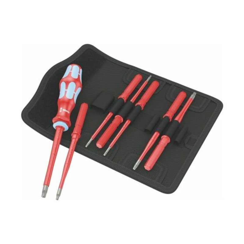 Wera Kraftform Kompakt VDE Stainless 8 extra slim 1, 8 pieces