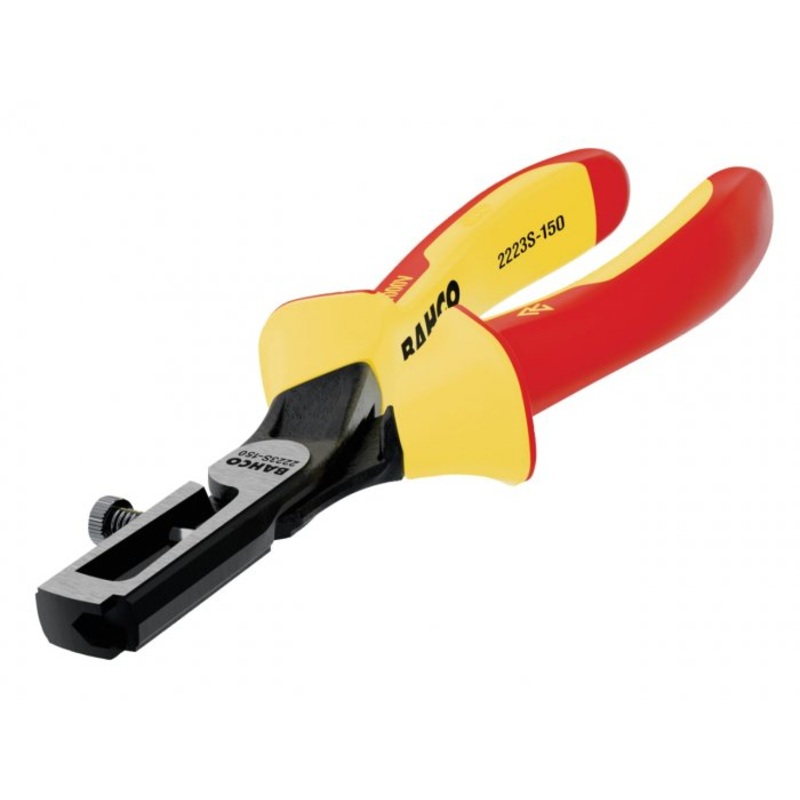 BAHCO 150MM ERGO INSULATED WIRE STRIP PLIER