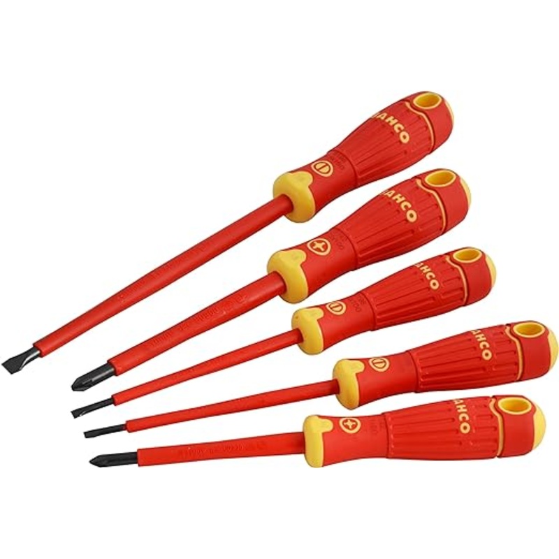 Bahco 5Pce VDE FIT Screwdriver Set