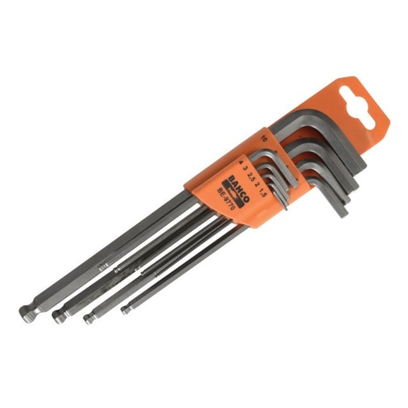 Bahco 9Pce Hex Key Set