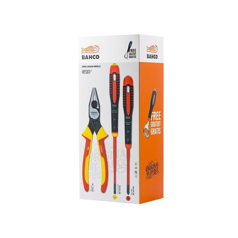 BAHCO ORIGINAL VDE SCREWDRIVER & PLIER SET