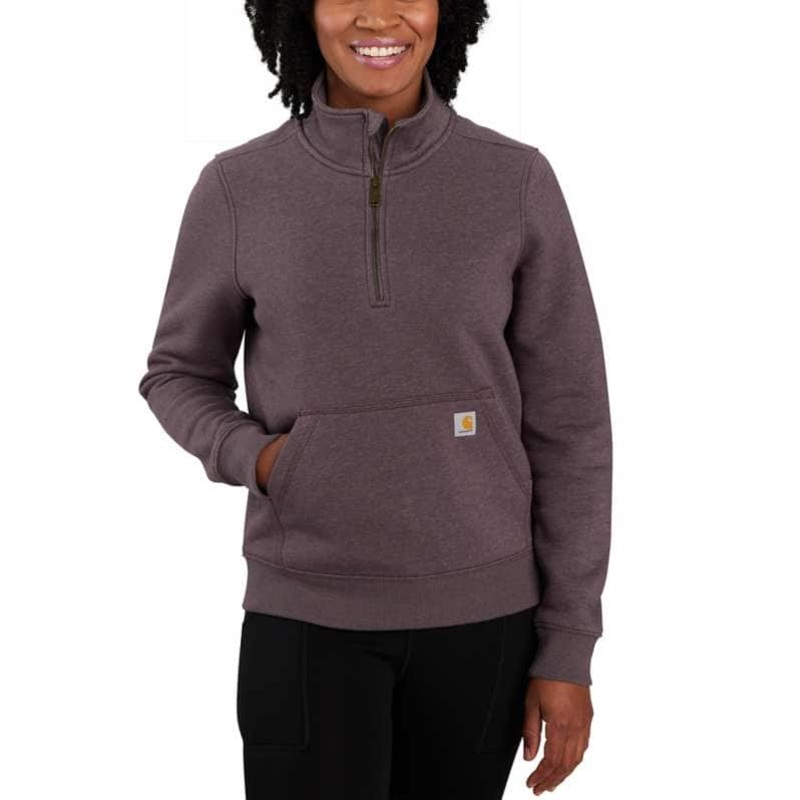 Carhartt Women's Relaxed Fit Midweight Quarter-zip Sweatshirt