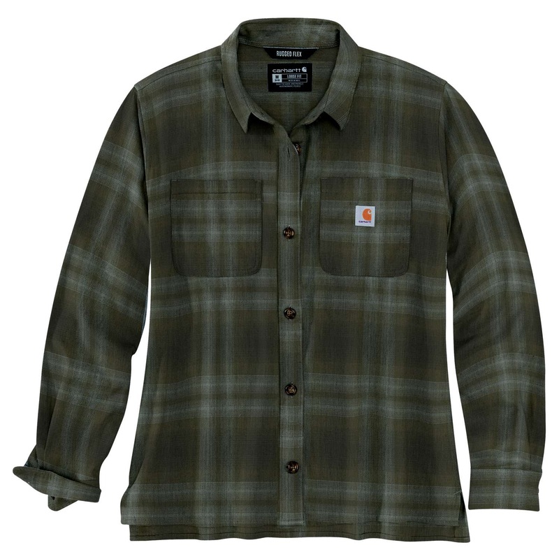Carhartt Womens Plaid Flannel Shirt
