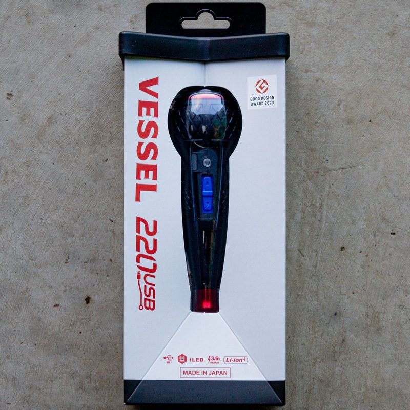 Vessel Rechargeable Ball Grip Screwdriver No.220USB-1F
