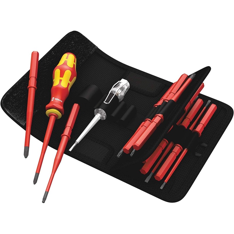 Wera Tools 60I/65I/67I/16 S/DRIVER SET KOMPAKT VDE POUCH 16PC
