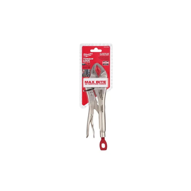 Milwaukee 10IN Maxbite curved locking pliers 4932471729