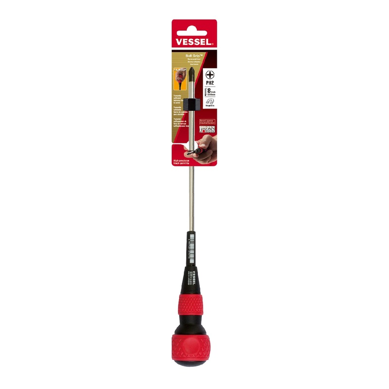 Vessel Ball Grip Screwdriver No.220 + 2x200