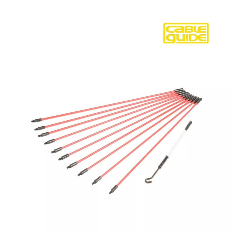 Armeg 10 x 300mm Cable Guide "Mini" Rod Set