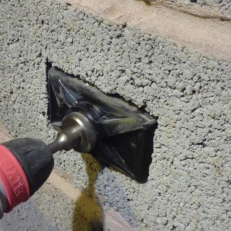 Armeg Double Square Cutter with SDS Plus Drive Adaptor