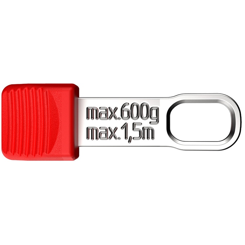 Knipex 00 62 10 TR TetheredTool Clips red (10 pieces)-30 mm