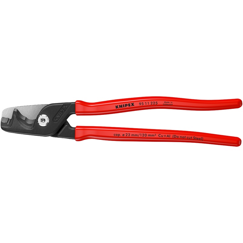 KNIPEX 95 11 225 StepCut XL Cable shears with step cut