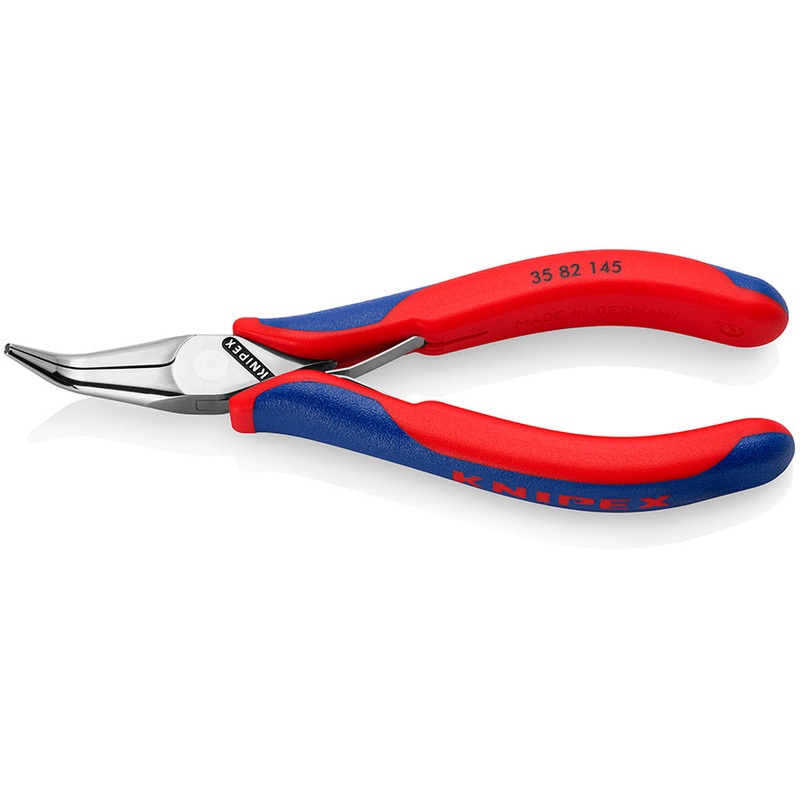 Knipex Electronics Pliers with multi-component grips mirror polished 145 mm 35 82 145