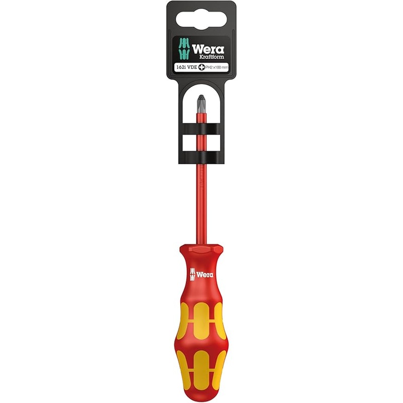 Wera 05100012001 2 x 100 mm "162 i PH VDE" Insulated Screwdriver for Phillips Screws