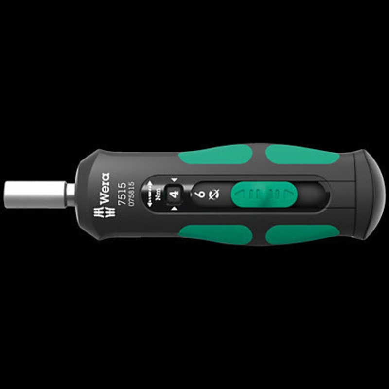 Wera 7515 Kraftform Safe-Torque Speed Torque screwdriver, 2-6 Nm