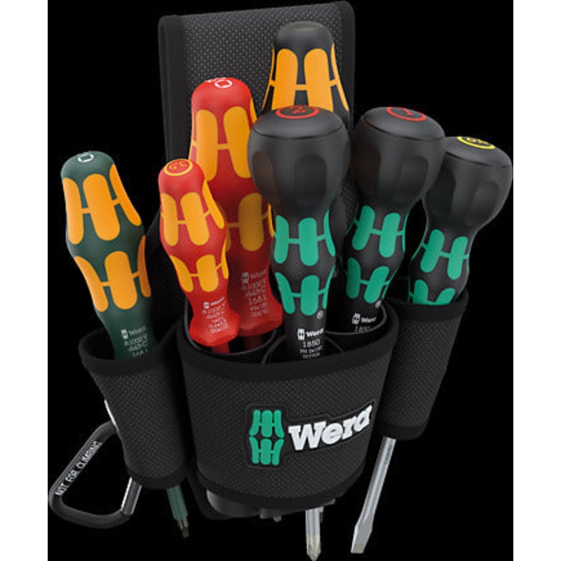 Wera 9622 Belt holster Set 3, 8 pieces