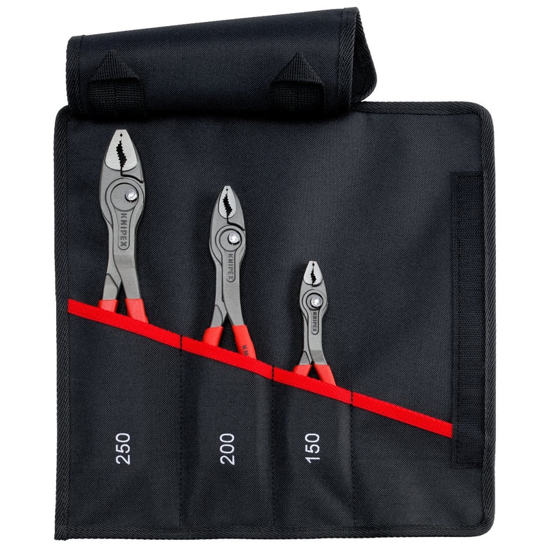 Knipex 00 19 61 V01 TwinGrip Slip Joint Pliers 3 Piece Set