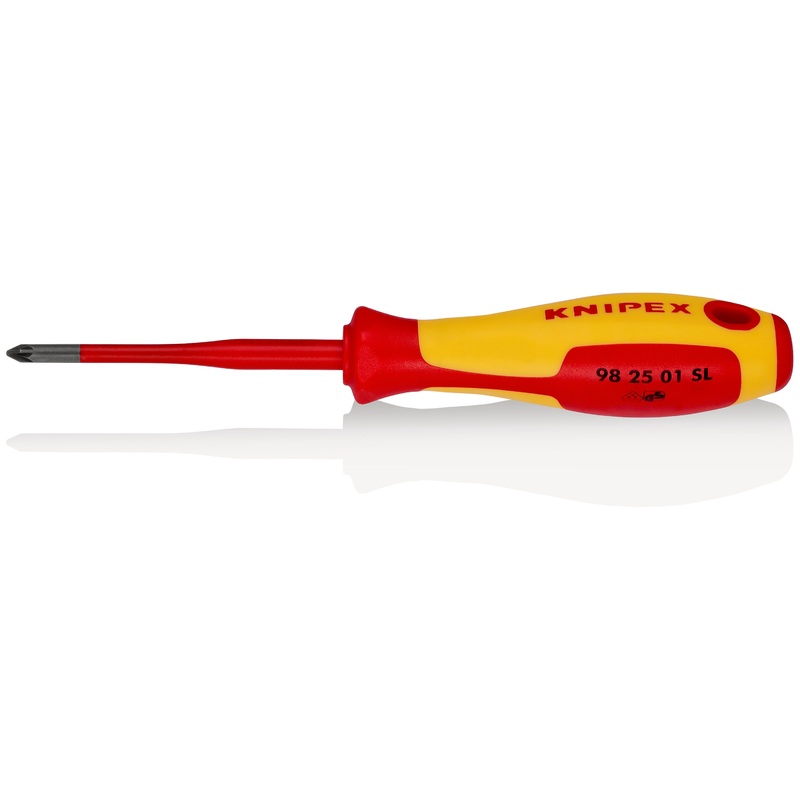 Knipex Cross Slot Slim Screwdriver 187mm - 98 25 01 SL