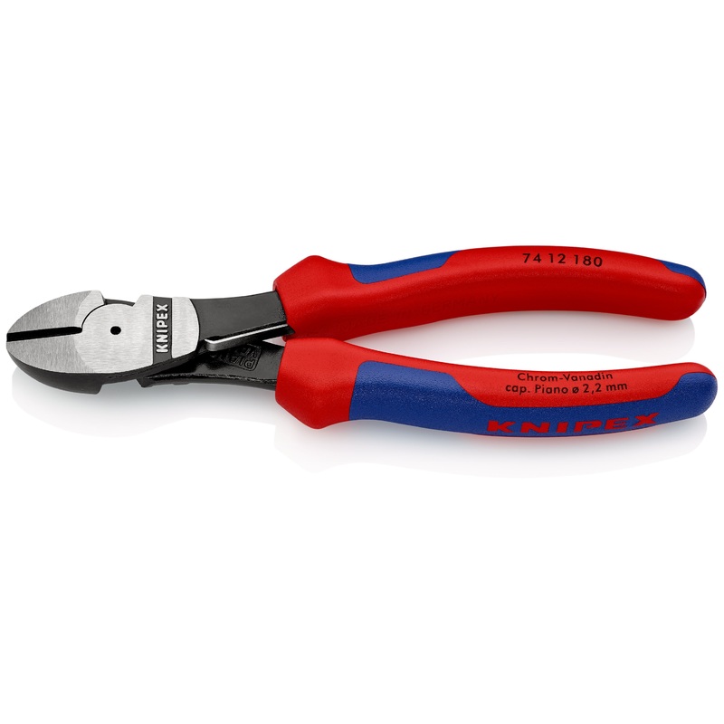 Knipex High Leverage Diagonal Cutter 180mm - 74 12 180