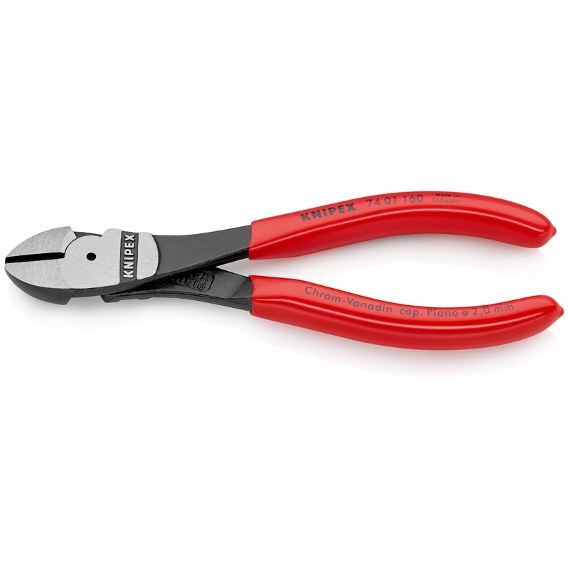 Knipex High Leverage Diagonal Cutters 160mm - 74 01 160