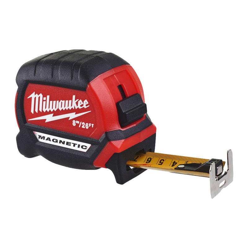 Milwaukee Magnetic Tape Measure 8m/26ft 4932464603