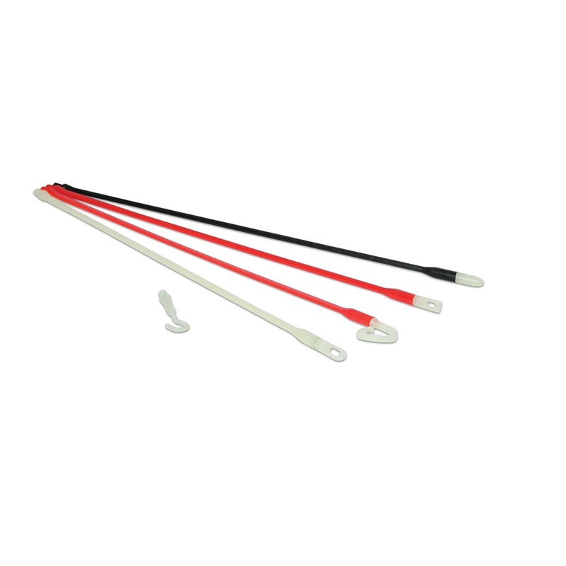 Super Rod SRPRS 4 Piece Polymer Rod Cable Puller Set