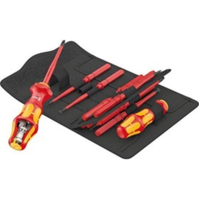 Wera 05057484001 Kraftform Kompakt Turbo i 1 Gearbox 16 Piece Screwdriver Set