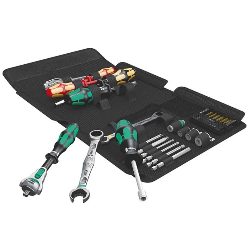 Wera 05135927001 Kraftform Kompakt SH 1 25 Piece Mixed Plumbing Toolkit