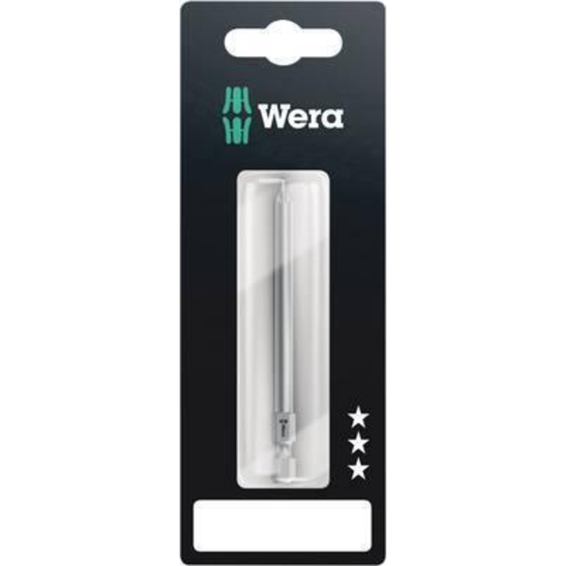 Wera 05136308001 855/4 Z SB PZ 1 Pozi Screwdriver Bit 152 mm