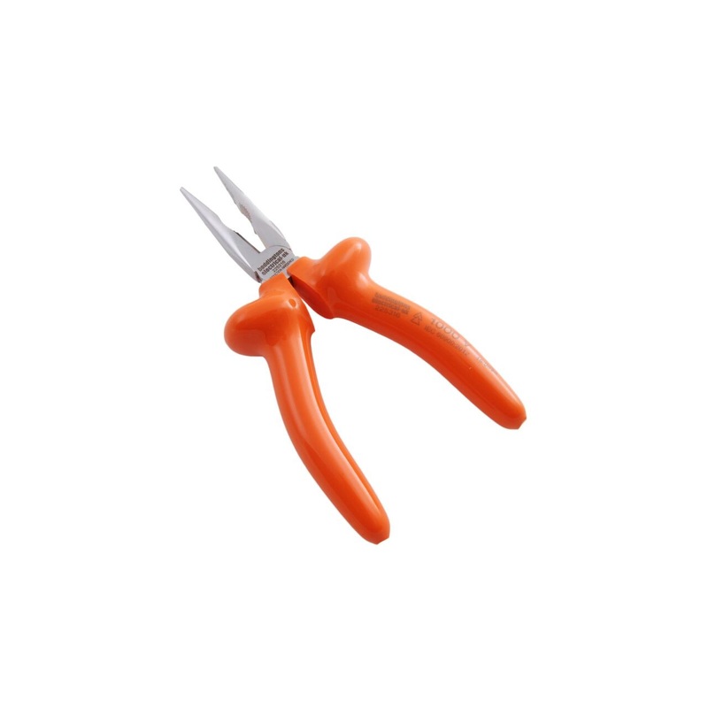 Boddingtons Electrical Insulated Long Nose Pliers, 160 mm Length 225316