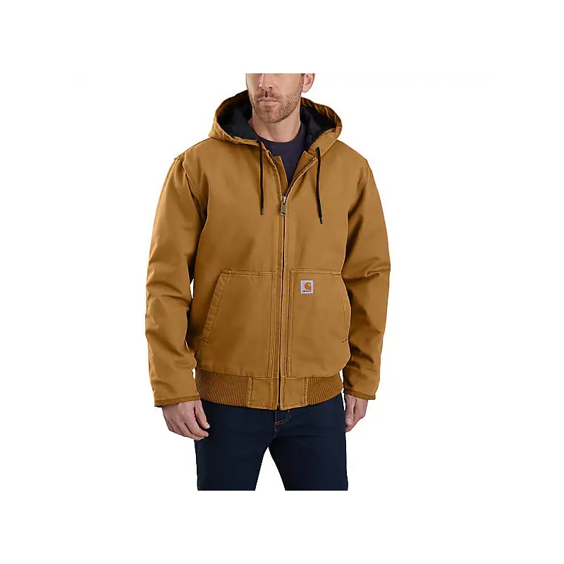 Carhartt Loose Fit Washed Duck Insulated Active Jacket - 3 Warmest Rating