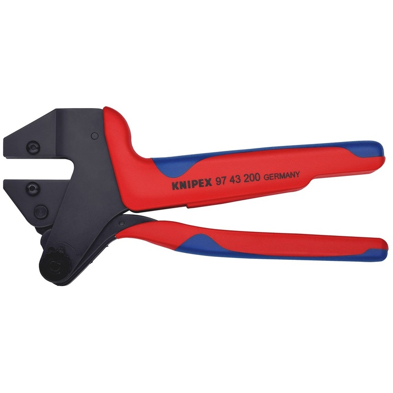 Knipex 97 43 200 A crimp system pliers for exchangeable crimping dies 200mm